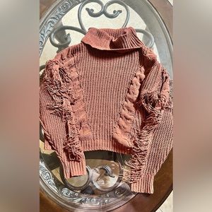 Brown Knit long sleeve